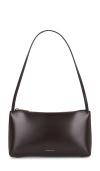 Mansur Gavriel Gaia Shoulder Bag In Aubergine