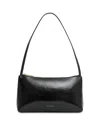 Mansur Gavriel Gaia Shoulder Bag Black Shine In Black