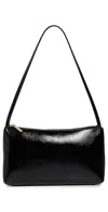 Mansur Gavriel Gaia Shoulder Bag Black Shine In Black