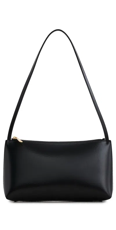 Mansur Gavriel Gaia Shoulder Bag Black/flamma