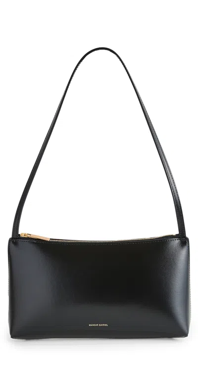 Mansur Gavriel Gaia Shoulder Bag Black/flamma