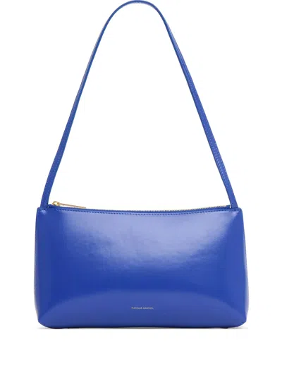 Mansur Gavriel Gaia Shoulder Bag In Blue