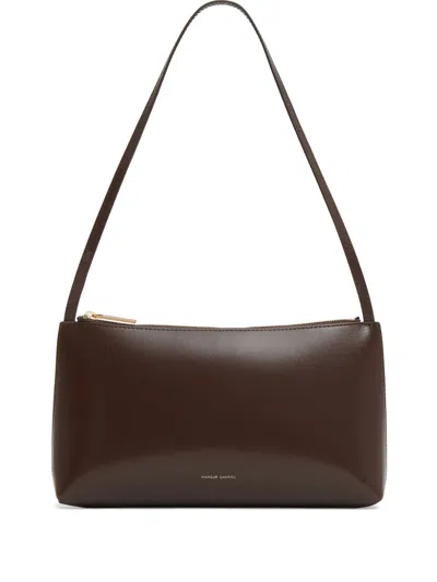 Mansur Gavriel Gaia Shoulder Bag In Brown