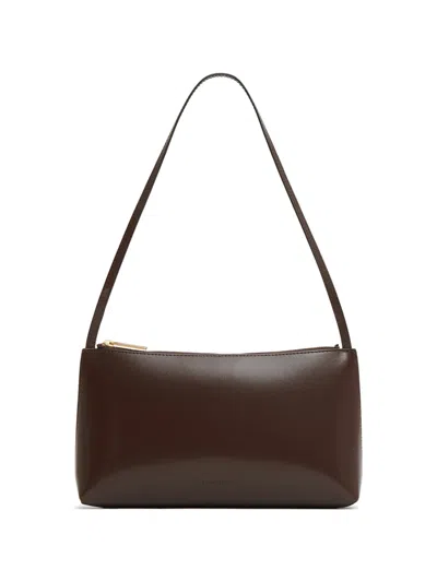 Mansur Gavriel Gaia Shoulder Bag In Brown
