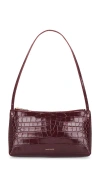 Mansur Gavriel Gaia Shoulder Bag In Burgundy