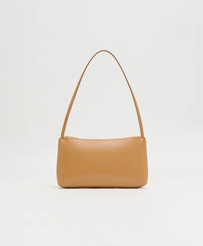 Mansur Gavriel Gaia Shoulder Bag In Caramel