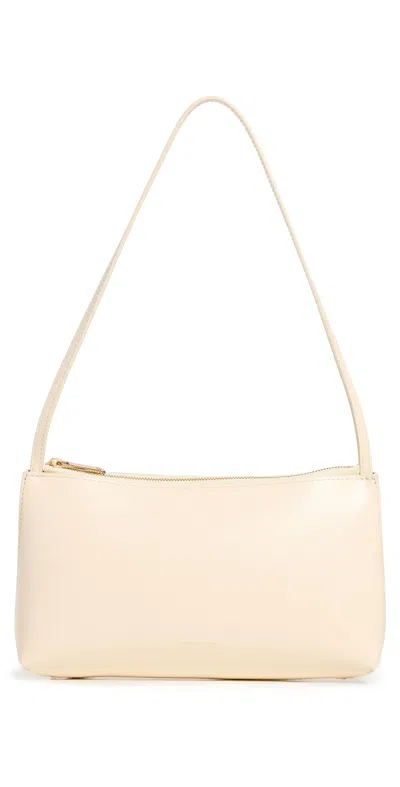 Mansur Gavriel Gaia Shoulder Bag Crema In Creme