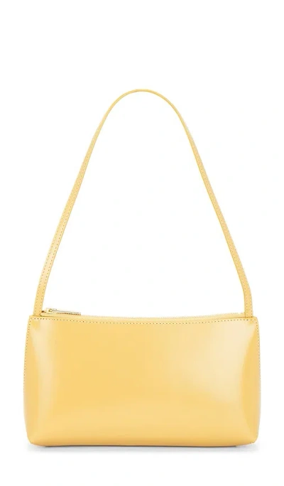 Mansur Gavriel Gaia Shoulder Bag In Paglia & Jasmine