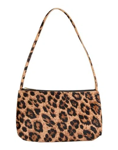 Mansur Gavriel Gaia Woman Handbag Brown Size - Leather