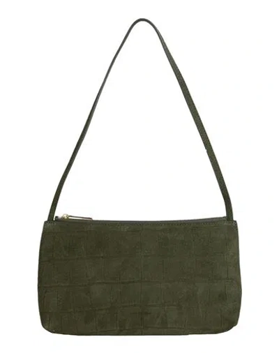 Mansur Gavriel Gaia Woman Handbag Dark Green Size - Leather