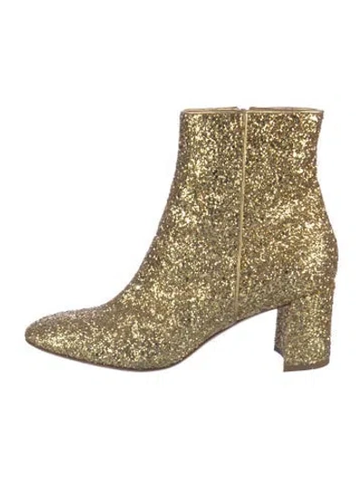 Pre-owned Mansur Gavriel Glitter Boots