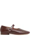 Mansur Gavriel Glove Ballerinas In Brown