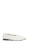 Mansur Gavriel Women's Glove Ballet Flats In Bianca