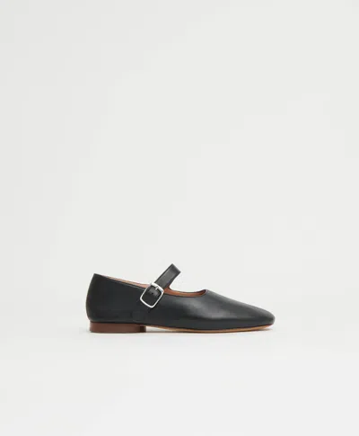 Mansur Gavriel Glove Mary Jane In Black