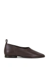 Mansur Gavriel Glove Slip On Flat In Brown