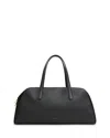 Mansur Gavriel Large Helios Leather Shoulder Bag In Black
