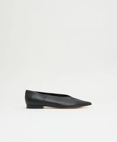 Mansur Gavriel Kiki Flat In Black