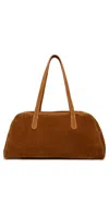 Mansur Gavriel Helios Zip-top Shoulder Bag In Brown