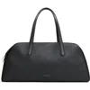 Mansur Gavriel Large Helios Leather Shoulder Bag In Black