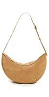 Mansur Gavriel Large Moon Sling Bag Caramel In Caramel