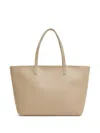 Mansur Gavriel Large Zip Tote Bag In Neutrals