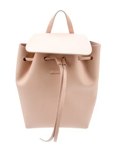 Pre-owned Mansur Gavriel Leather Backpack In Multi