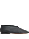 Mansur Gavriel Ballerinas Aus Leder In Black