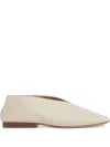 Mansur Gavriel Ballerinas Aus Leder In Neutral
