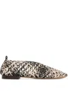 Mansur Gavriel Ballerinas Aus Leder In Multi
