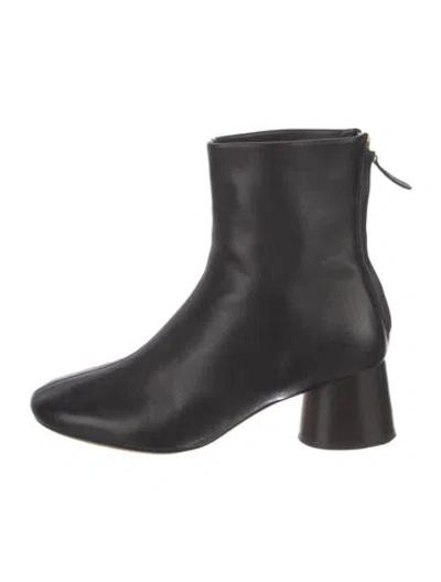 Pre-owned Mansur Gavriel Leather Boots In Multi