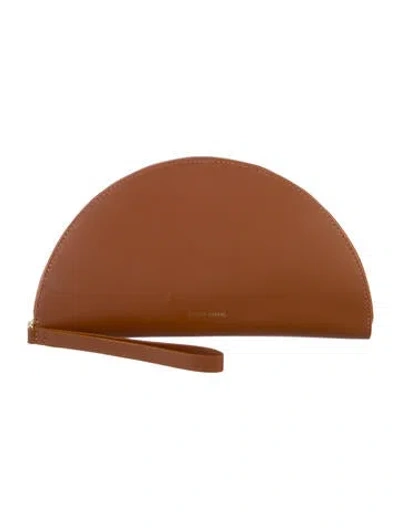 Pre-owned Mansur Gavriel Leather In Brown
