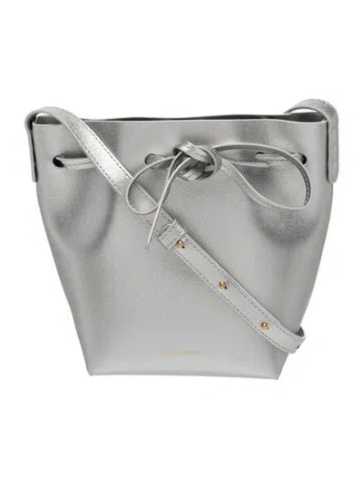 Pre-owned Mansur Gavriel Leather Bucket Bag