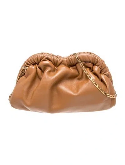 Pre-owned Mansur Gavriel Leather Clutch In Brown