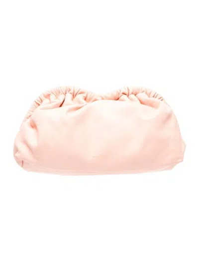 Pre-owned Mansur Gavriel Leather Clutch In Pink