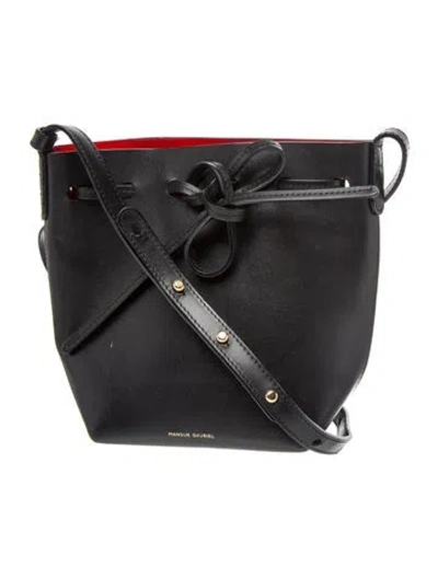Pre-owned Mansur Gavriel Leather Crossbody Bag In Multi