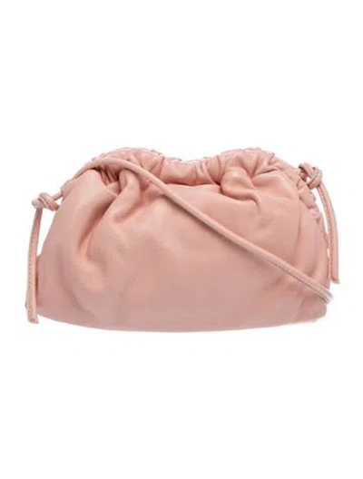 Pre-owned Mansur Gavriel Leather Shoulder Bag In Pink