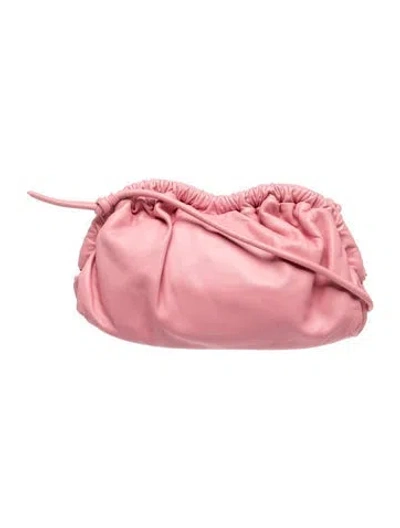 Pre-owned Mansur Gavriel Leather Shoulder Bag In Pink