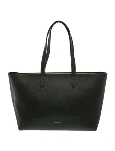 Pre-owned Mansur Gavriel Leather Tote In Green