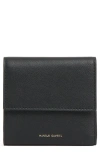 Mansur Gavriel Leather Trifold Wallet In Black