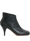 Mansur Gavriel Leather Zip-fastening Boots In Black