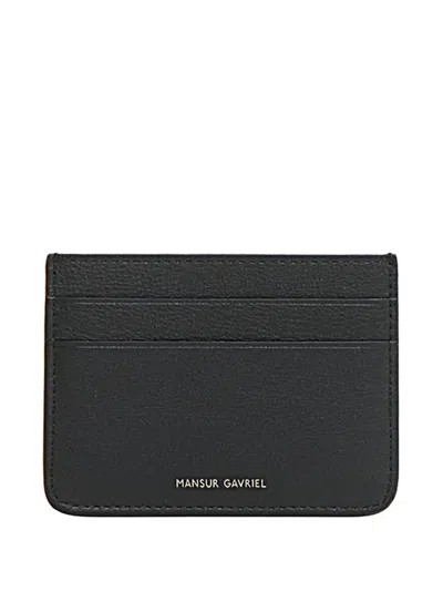 Mansur Gavriel Kartenetui Mit Logo In Black