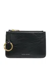 Mansur Gavriel Logo-plaque Leather Wallet In Black