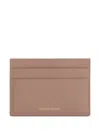 Mansur Gavriel Logo-stamp Cardholder In Neutrals