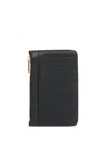 Mansur Gavriel Kartenetui Mit Logo-stempel In Schwarz