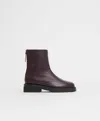 Mansur Gavriel Marion Boots Mocha In Burgundy