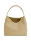 Mansur Gavriel Medium Candy Leather Shoulder Bag In Neutral