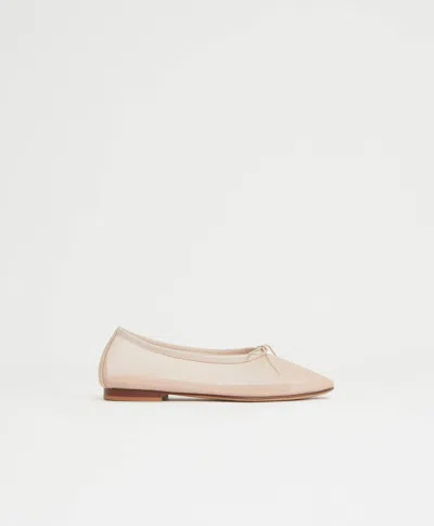 Mansur Gavriel Mesh Dream Ballerina In Sand