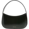 Mansur Gavriel Mini Bonbon Leather Shoulder Bag In Black