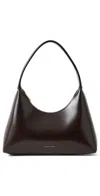 Mansur Gavriel Mini Candy Bag In Aubergine