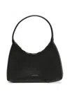Mansur Gavriel Mini Candi Hobo Leather Bag In Black